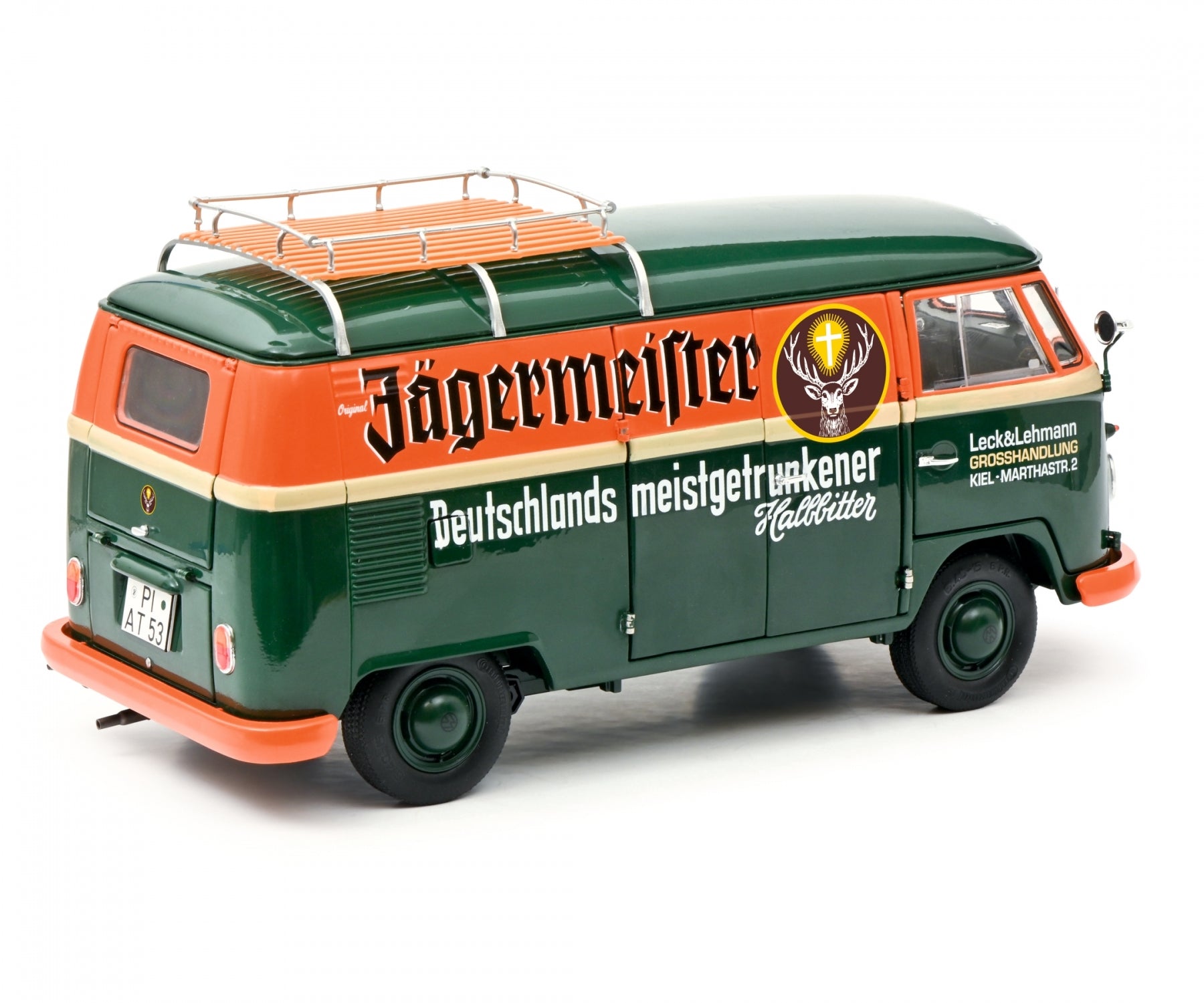 Schuco 1:18 Volkswagen T1B Jagermeister 450026900