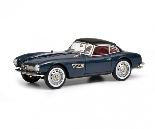 Schuco 1:43 BMW 507 with Hardtop grey blue black 450218500