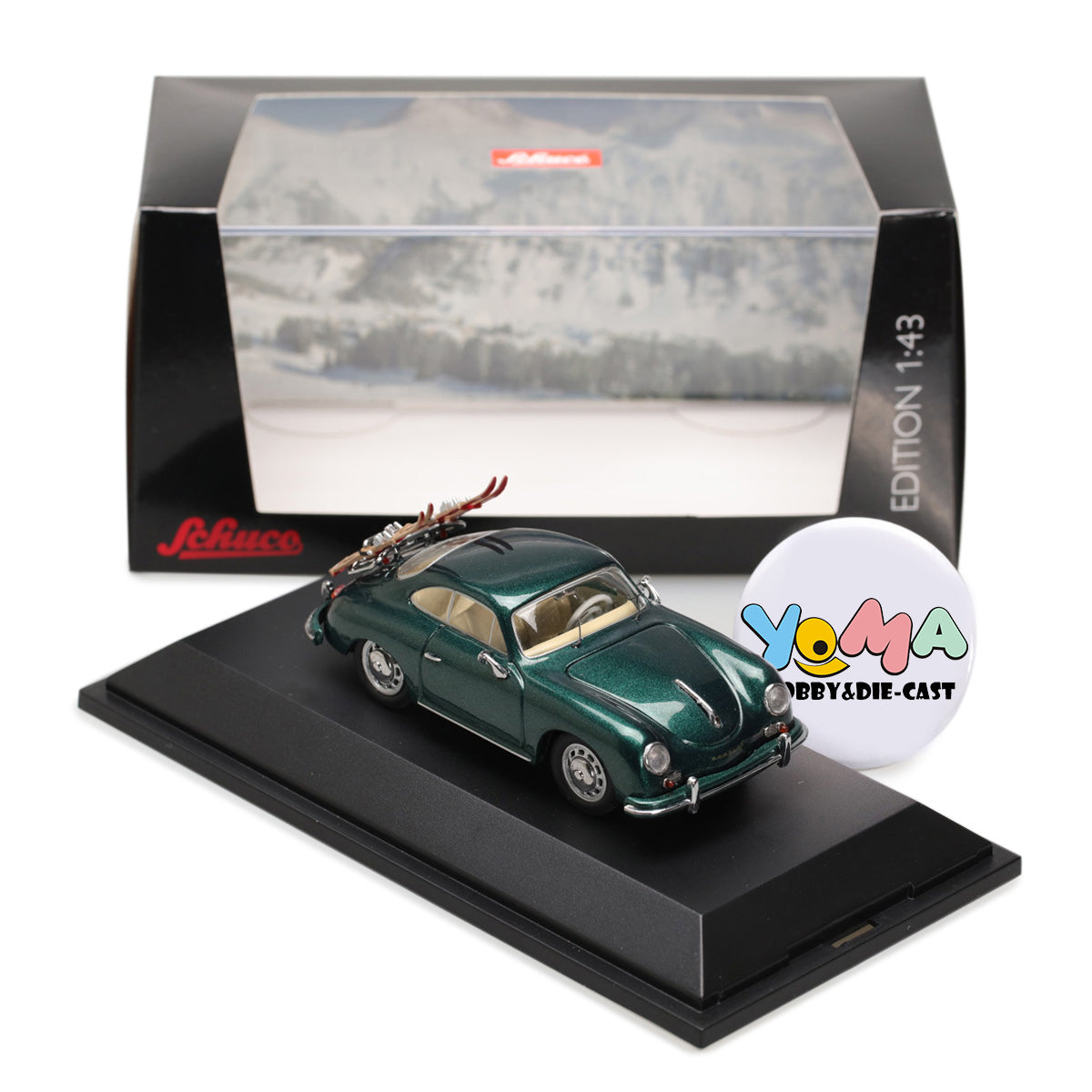 Schuco 1:43 Porsche 356 A Coupe Edition 70 Jahre Porsche 450255900