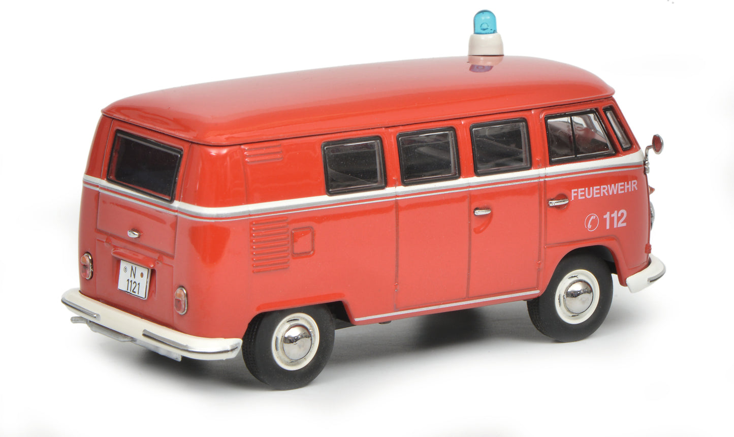 Schuco 1:43 Volkswagen T1b bus fire department 450368800