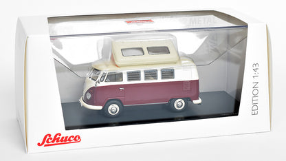 Schuco 1:43 1962 Volkswagen T1B Minibus Camping 450377900