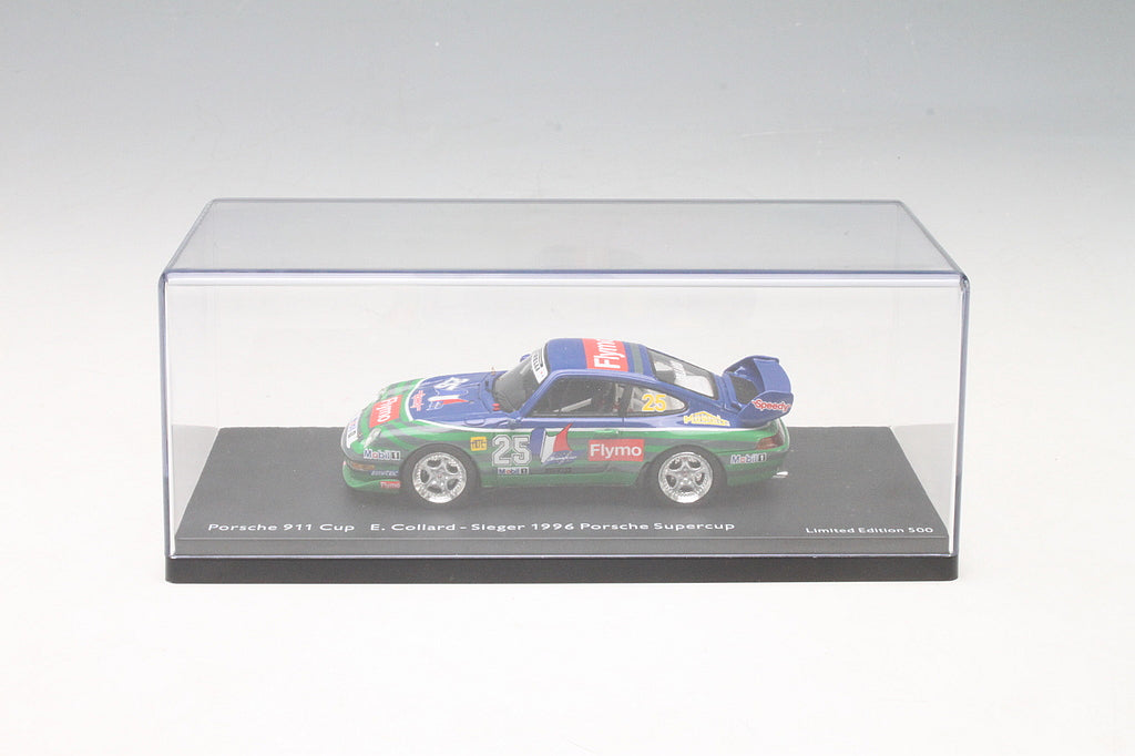 Schuco 1:43 Porsche 911 (993) Cup #25 Winner Porsche Supercup 1996 450888100