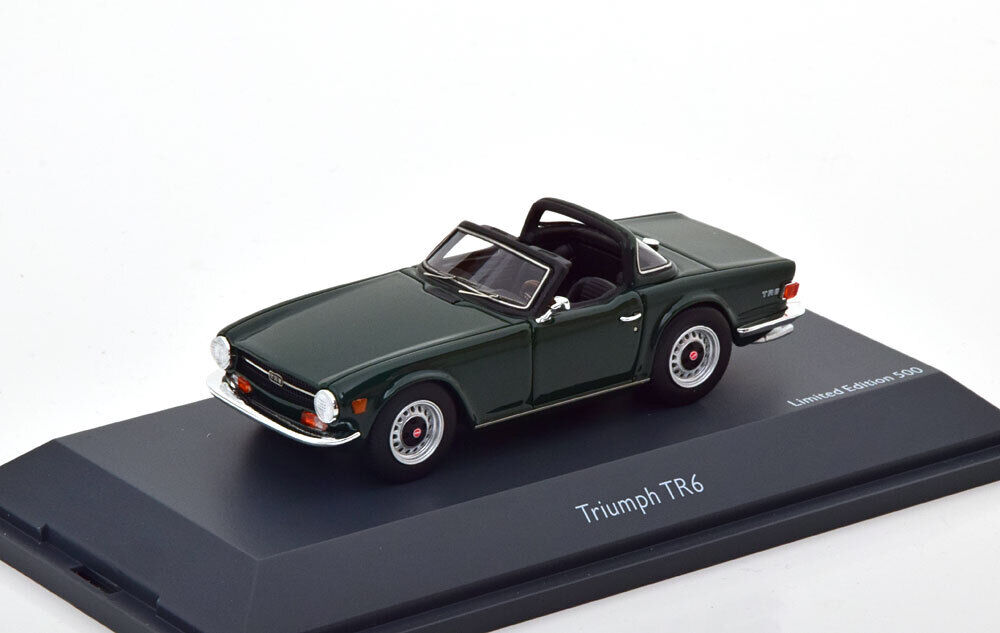 Schuco 1:43 Triumph TR6 Green 450913000