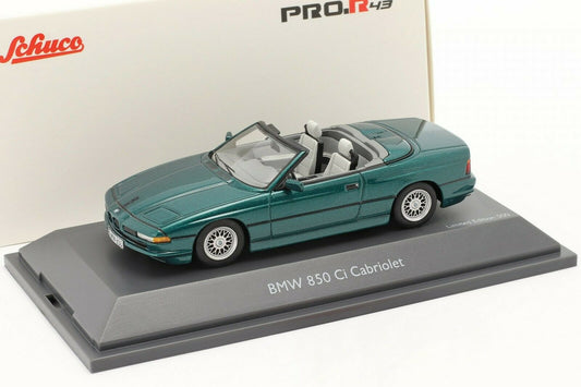 Schuco 1:43 BMW 850 CI Cabriolet (E31) Green 450915000