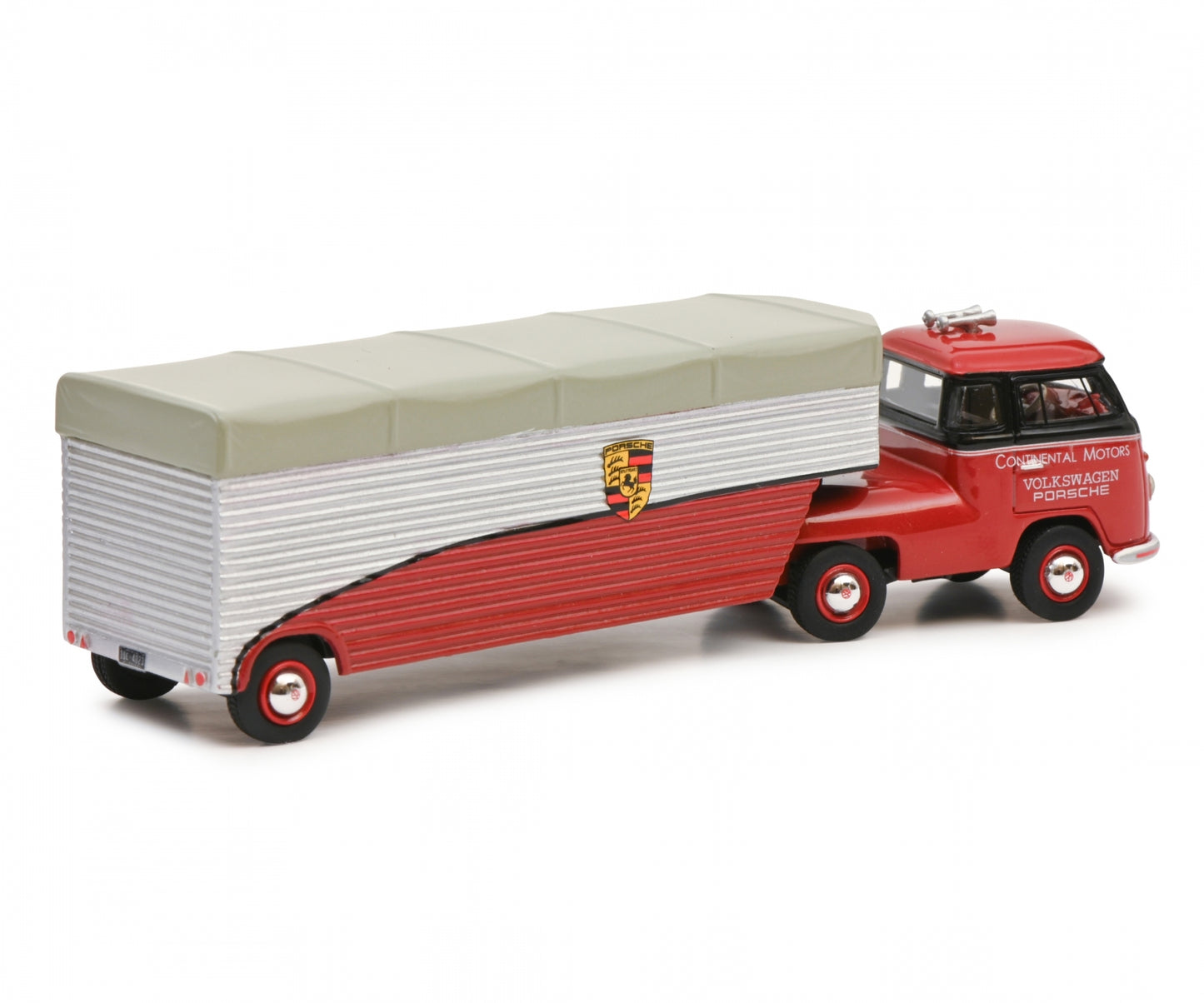 Schuco 1:64 Volkswagen T1 Continental Motors Porsche Transporter 452001000