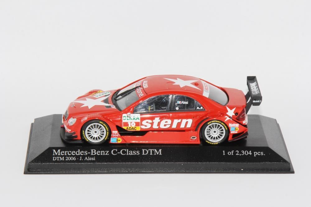 Minichamps 1:43 Mercedes-Benz C-Class Jean Alesi Team Persson Motorsport  #10 DTM 2006 400063510