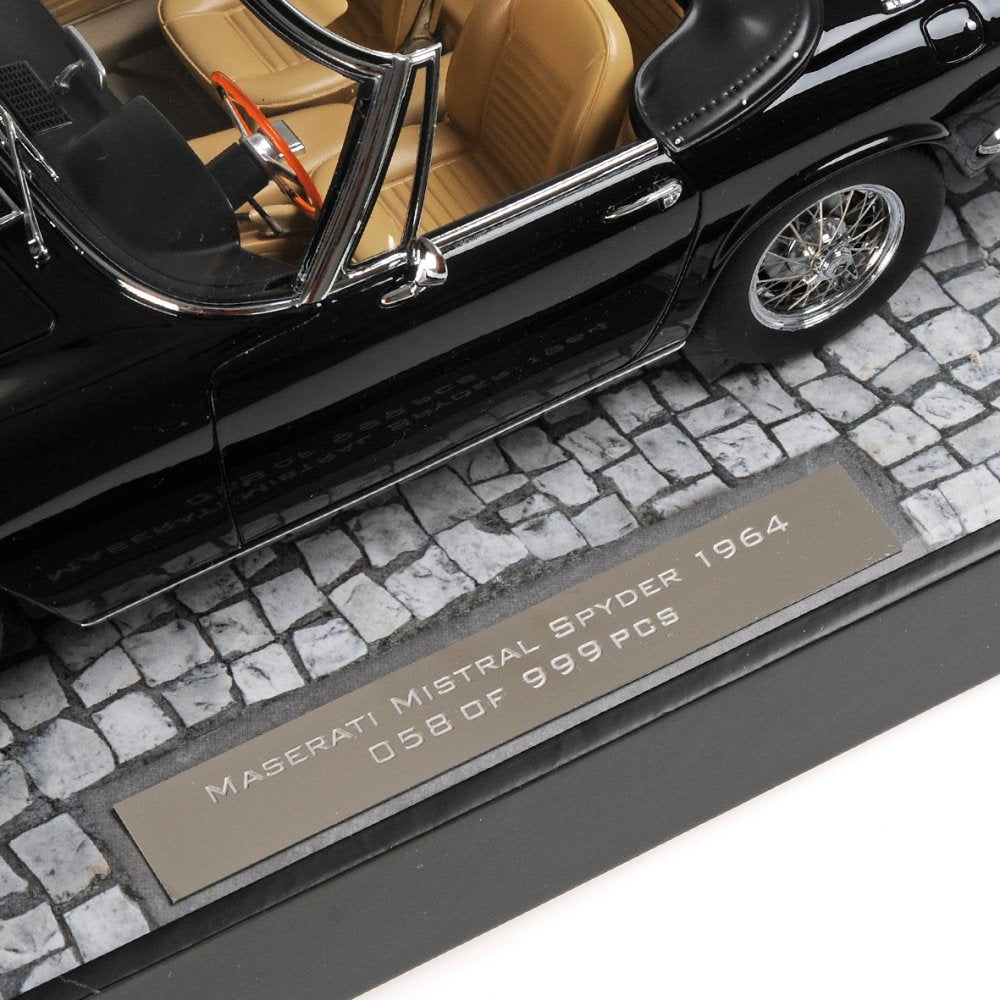 Minichamps 1:18 Maserati Mistral Spyder 1964 Black 107123430