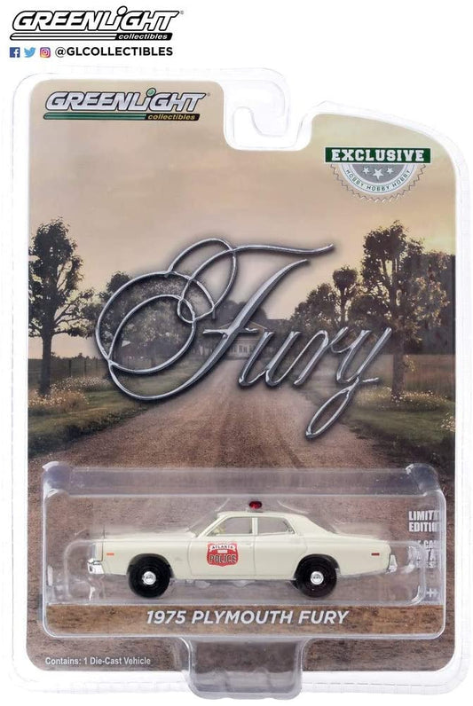 1975 Plymouth Fury Osage County Sheriff Blue and White 1/18