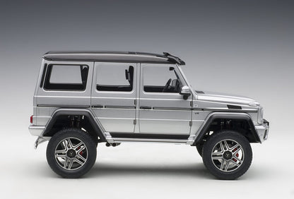 AUTOart 1:18 Mercedes-Benz G500 4×4² (Iridium Silver Metallic) 76318