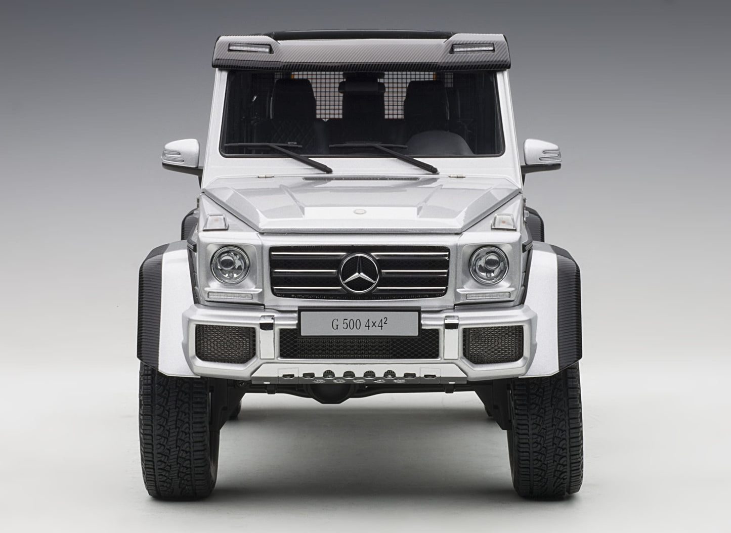 AUTOart 1:18 Mercedes-Benz G500 4×4² (Iridium Silver Metallic) 76318