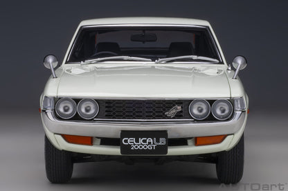 AUTOart 1:18 Toyota Celica Liftback 2000GT (RA25) 1973 (White) 78766