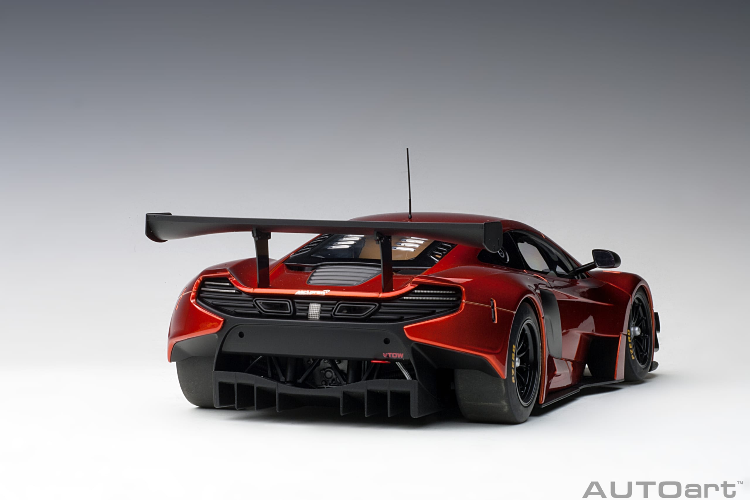 AUTOart 1:18 McLaren 650S GT3 Plain Body Version (Volcano Orange) 81642