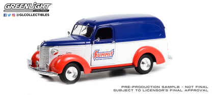 GreenLight 1:24 Running on Empty - 1939 Chevrolet Panel Truck - Summit Racing Equipment 85061