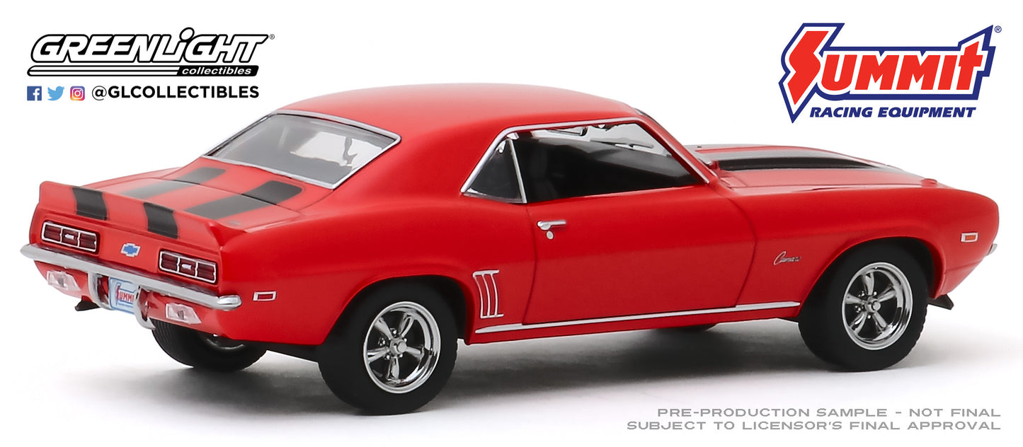 GreenLight 1:43 1969 Chevrolet Camaro - Since 1968 Summit Racing Equipment - Home of Performance 86342