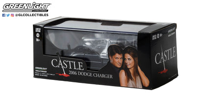 GreenLight 1:43 Castle (2009-16 TV Series) - Detective Kate Beckett's 2006 Dodge Charger - Midnight Blue Pearlcoat 86604