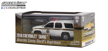 GreenLight 1:43 2010 Chevrolet Tahoe - Absaroka County Sheriff s Department 86624