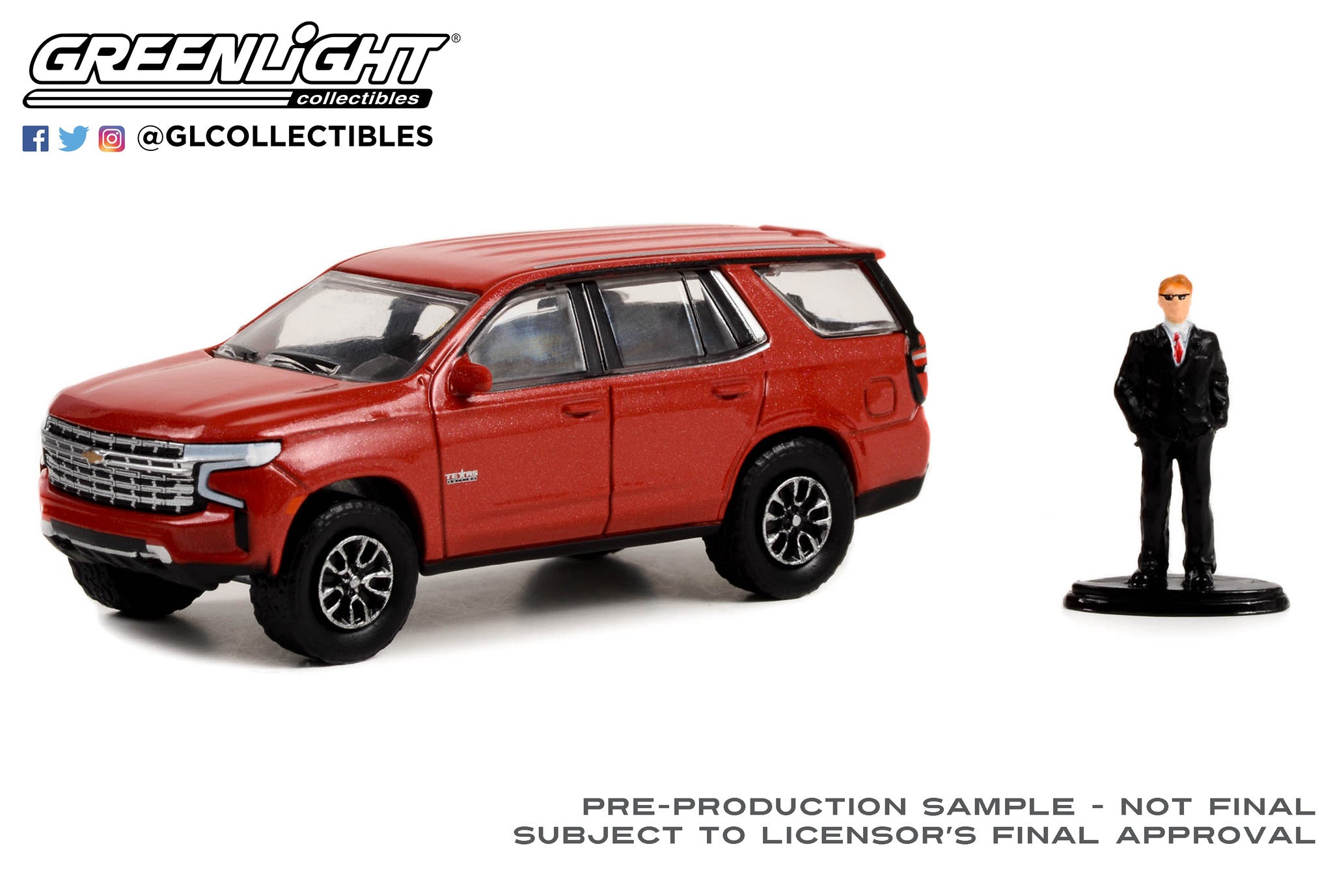 GreenLight 1 64 The Hobby Shop Series 14 2022 Chevrolet Tahoe LT Tex YomaCarModel