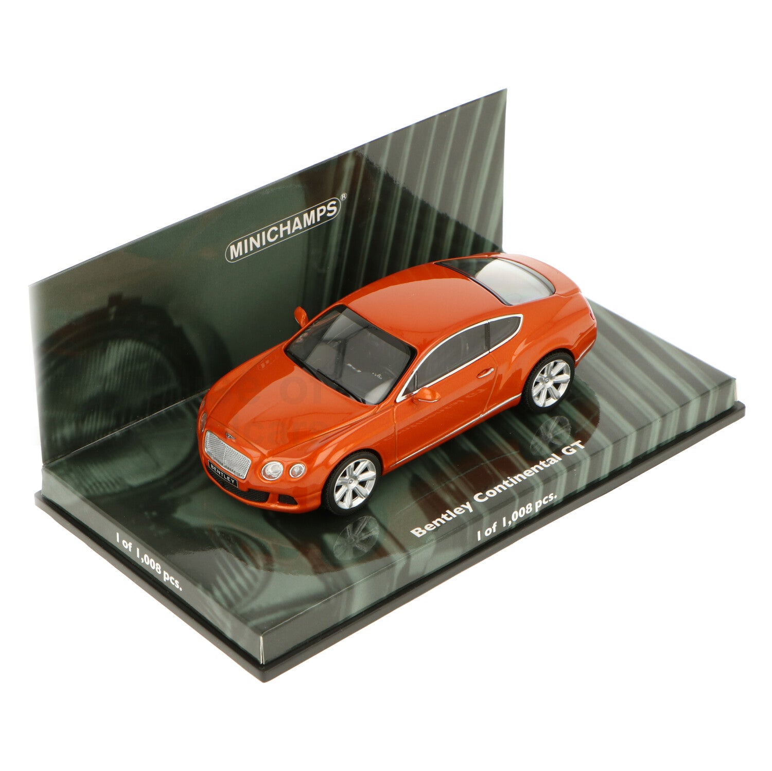 Minichamps 1:43 Bentley Continental GT 2011 Orange Metallic