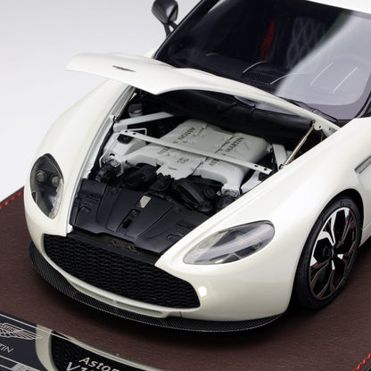 Frontiart 1:18 Aston Martin V12 Zagato Open White FA009-29