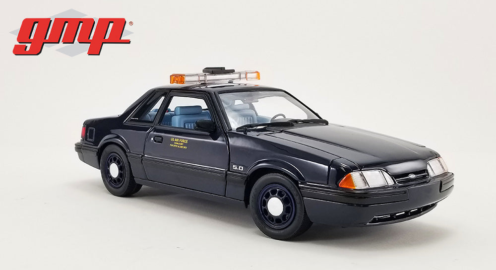 GMP 1:18 1988 Ford Mustang 5.0 SSP - U.S. Air Force U-2 Chase Car - Dragon  Chaser GMP-18975