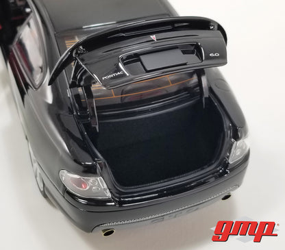 GMP 1:18 2006 Pontiac GTO - Phantom Black with Red Interior GMP-18981