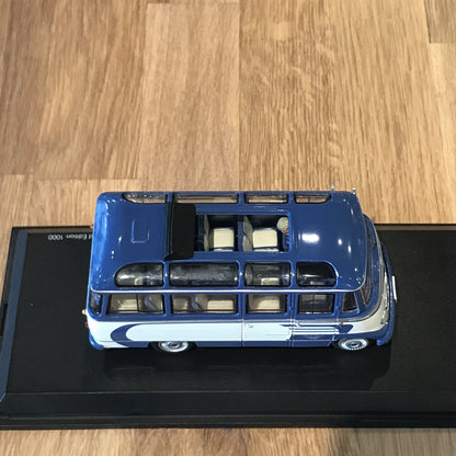 Schuco 1:43 Mercedes-Benz O319 Bus Blue 450282000