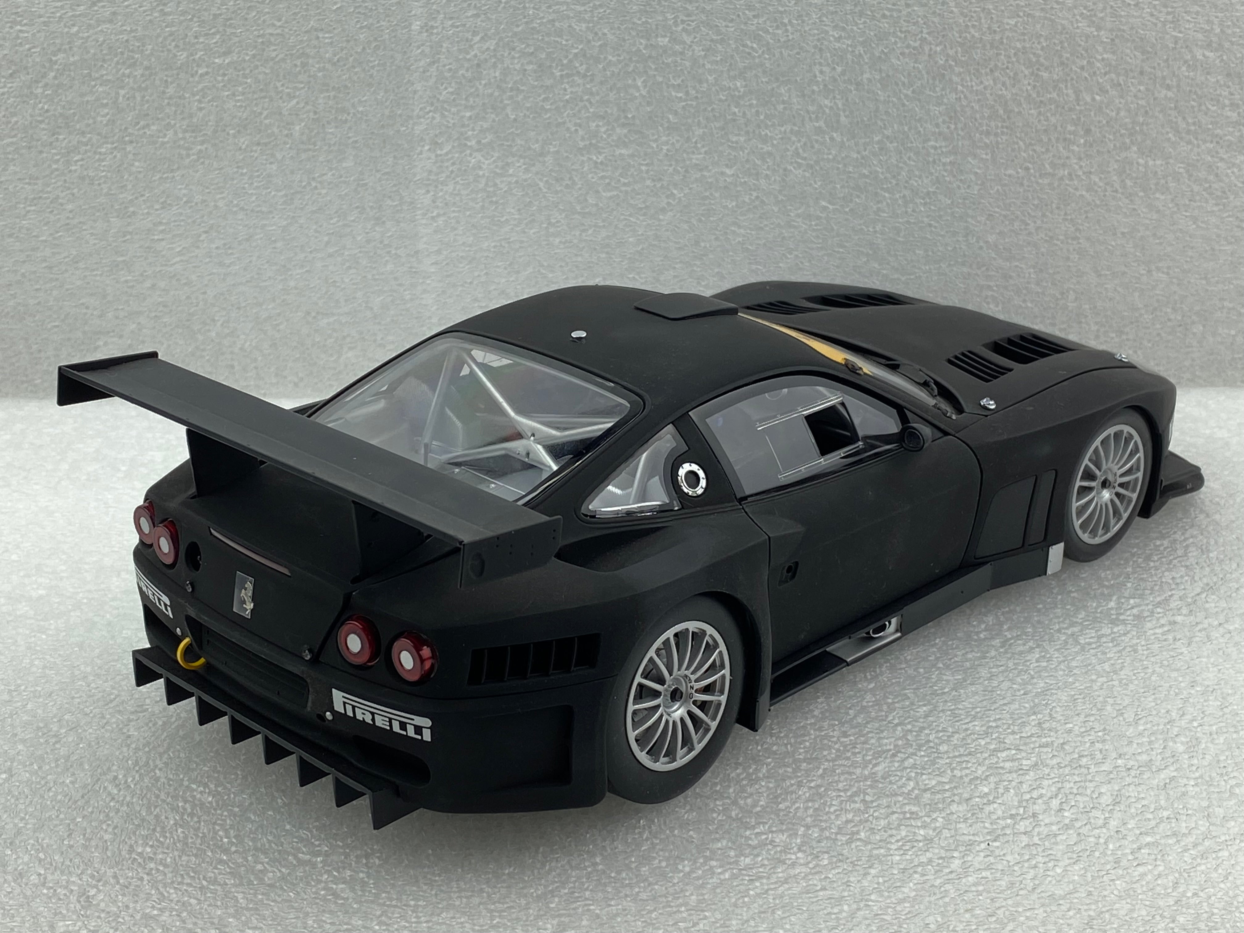 Kyosho 1:18 Ferrari 575 GTC Evoluzione 2005 Matt Black 08392A (Clearance  Final Sale)