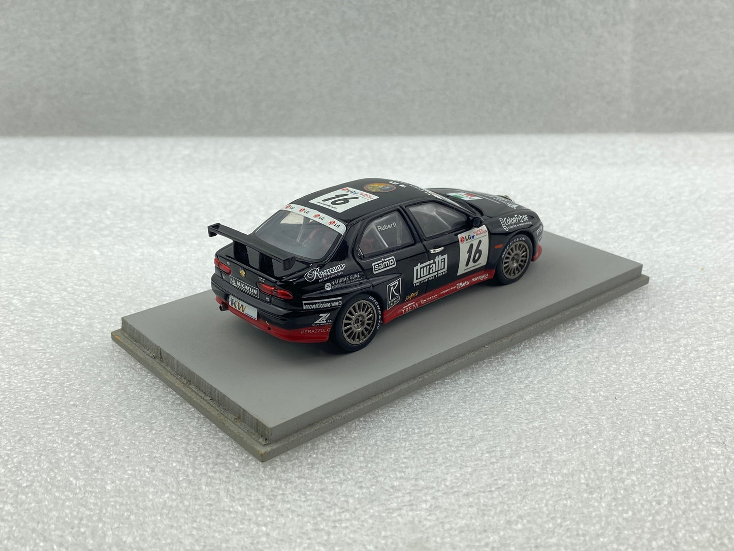 Spark 1:43 Alfa Romeo 156 GTA #16 Ruberti ETCC 2003 S0454