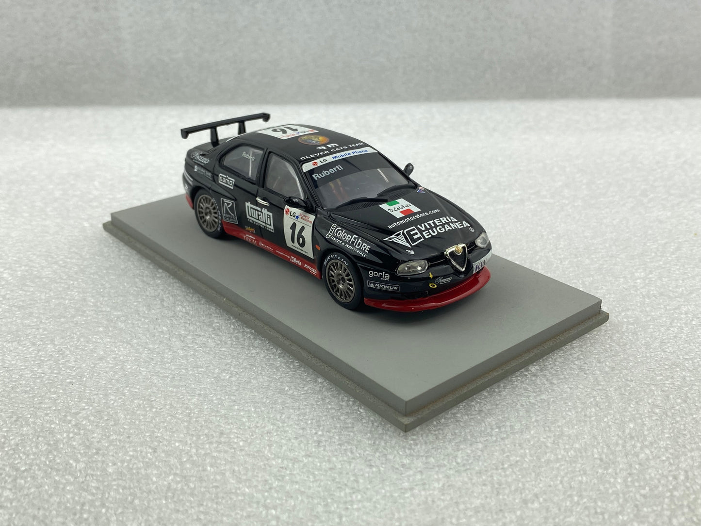 Spark 1:43 Alfa Romeo 156 GTA #16 Ruberti ETCC 2003 S0454