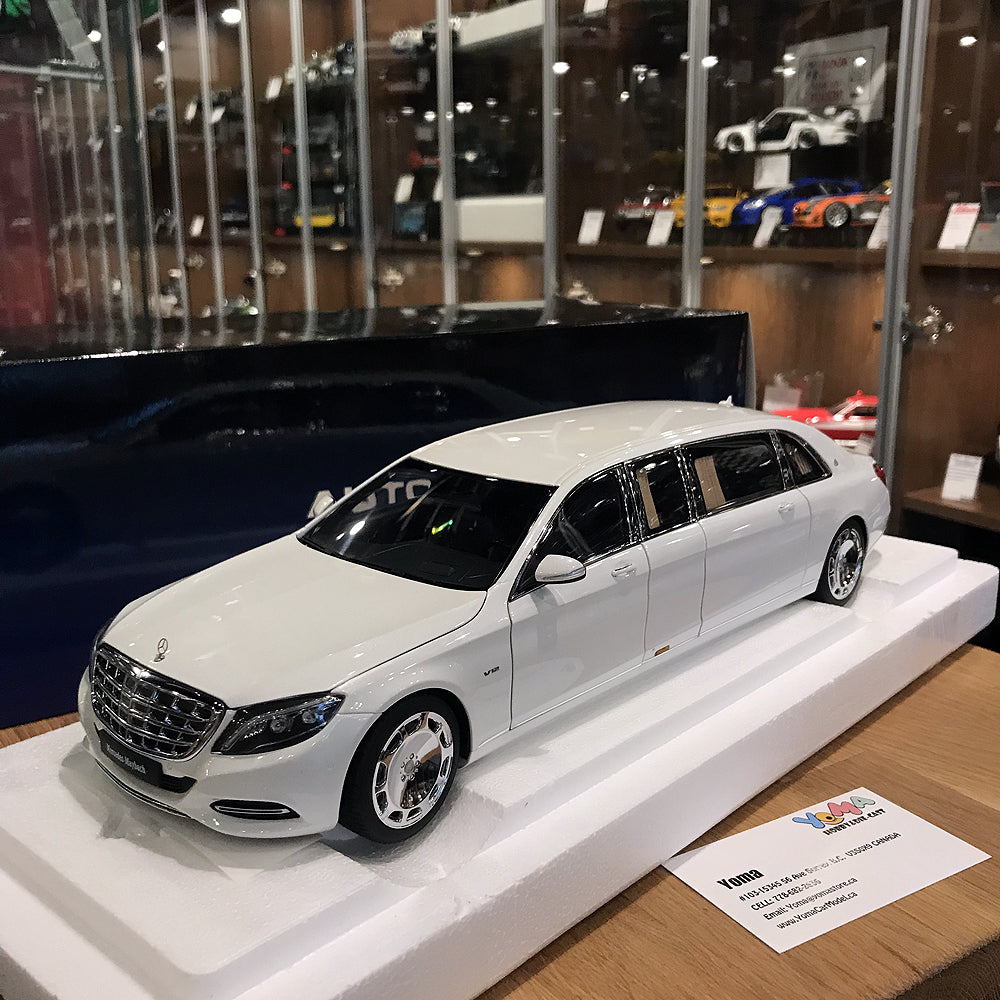 AUTOart 1/18 メルセデス・マイバッハ S 600 (ホワイト)-