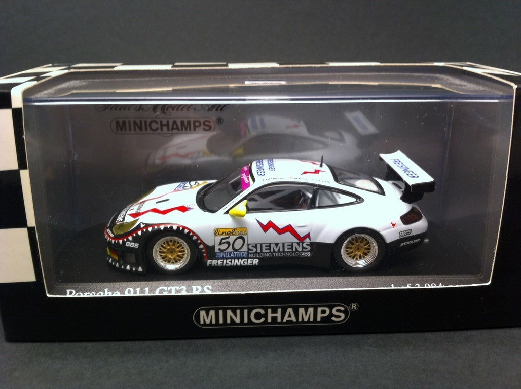 Minichamps 1:43 Porsche 911 GT3 RS – Ortelli/Lieb/Dumas – Winner