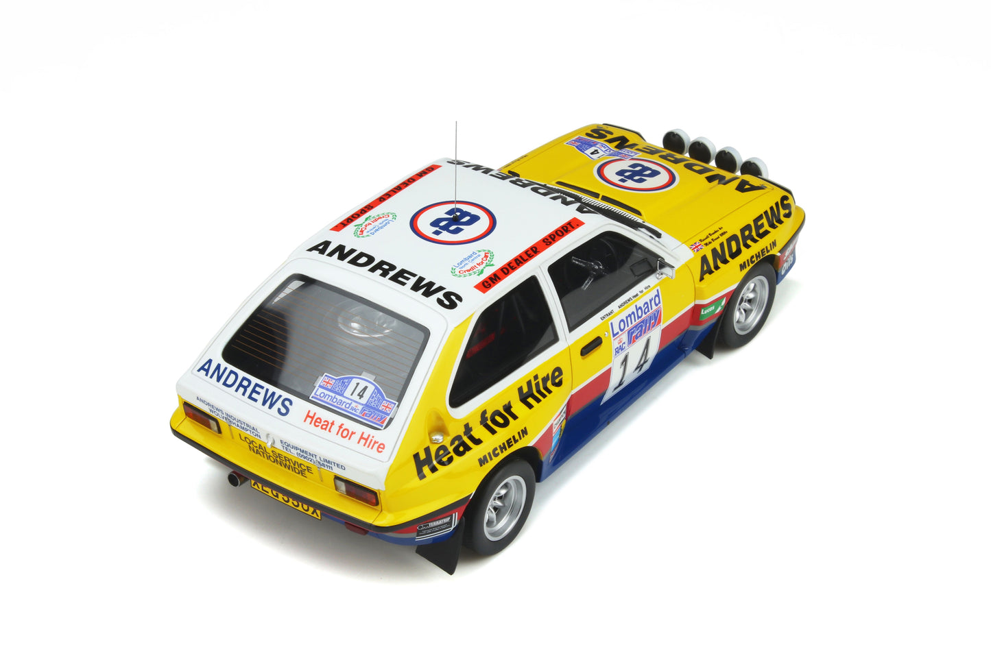 OTTO 1:18 Vauxhall Chevette GR.B 1983 RAC #14 OT370