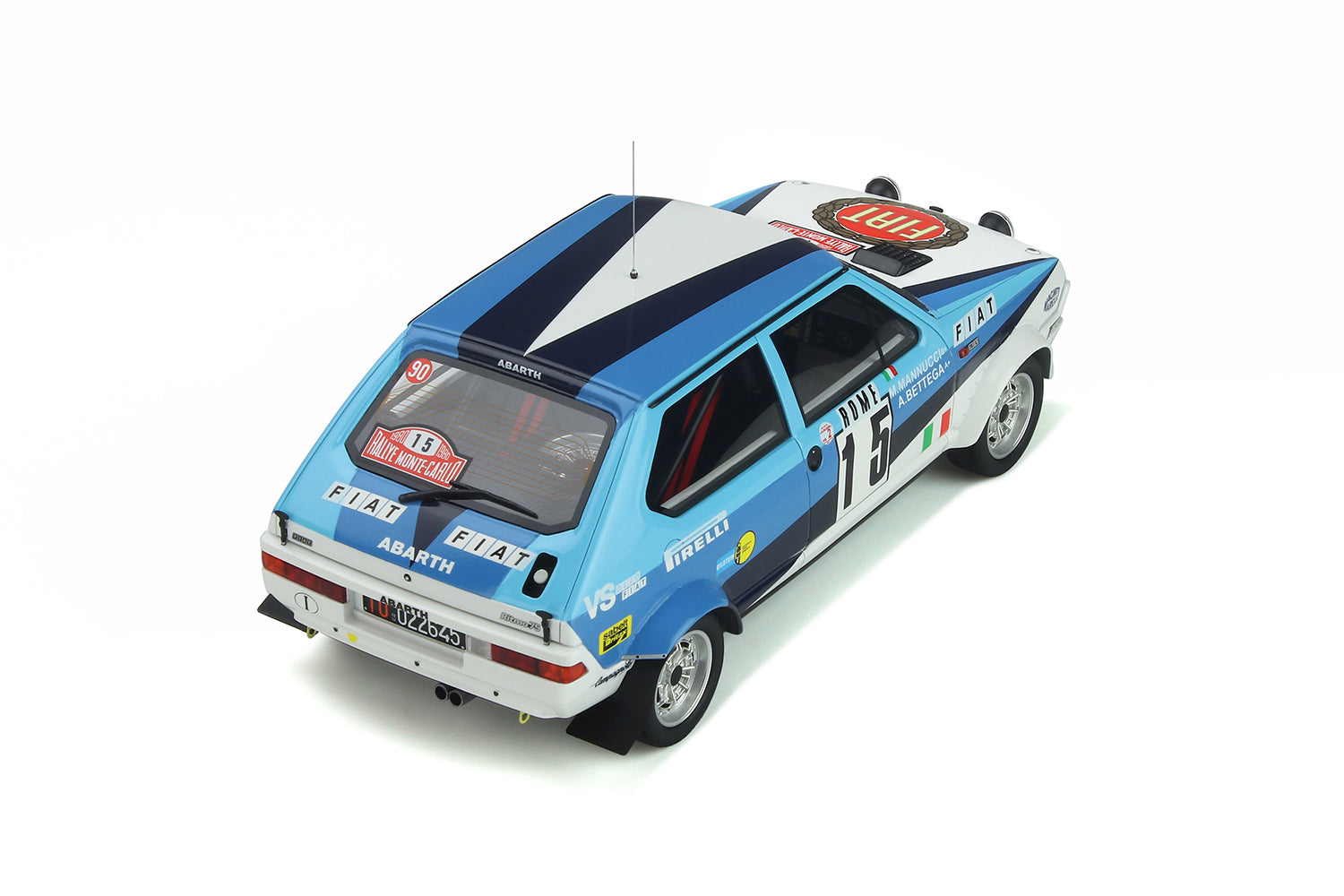 OTTO 1:18 1980 Monte Carlo Rally #15 Fiat Ritmo Abarth Gr.2 OT888