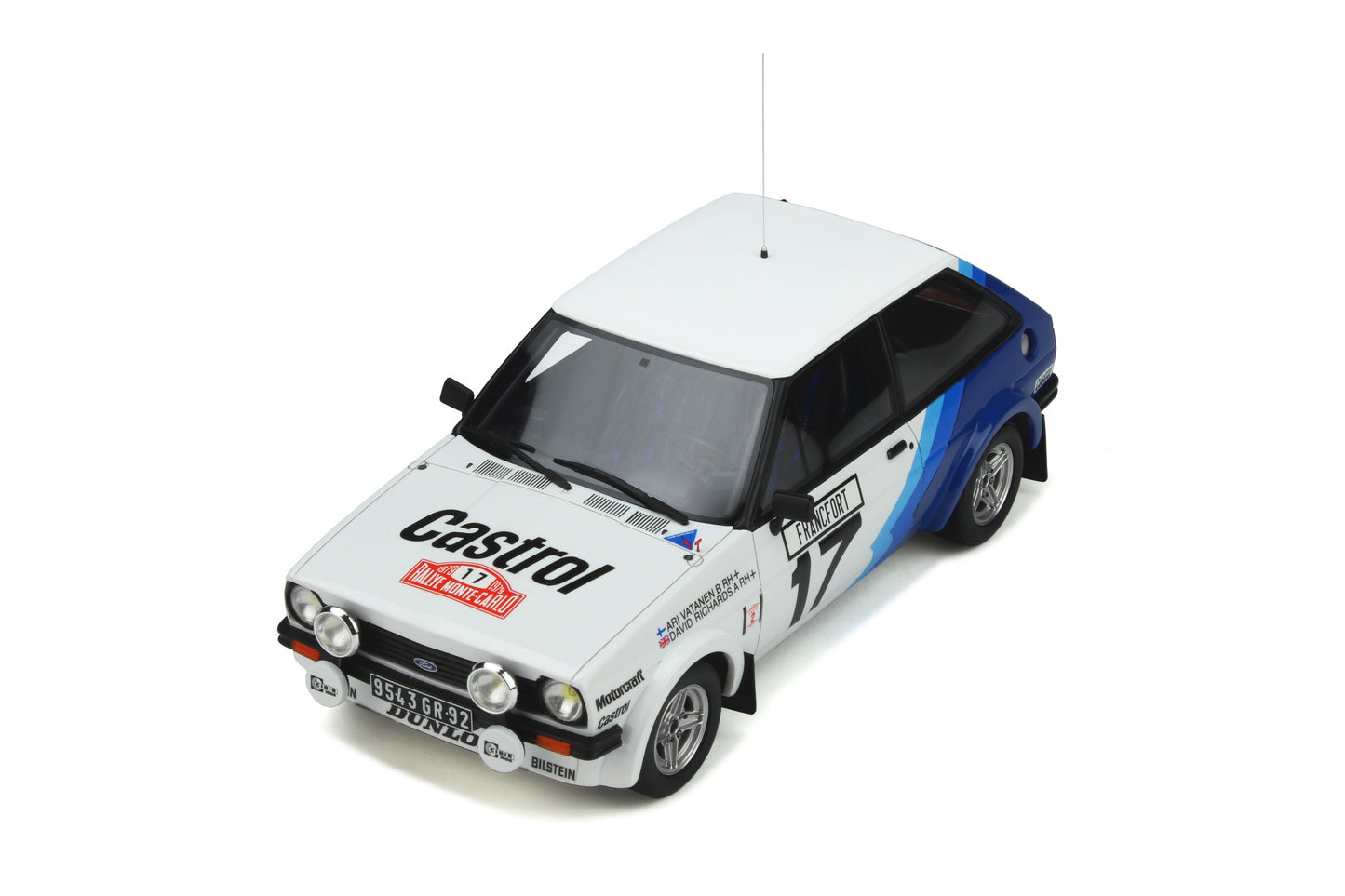 OTTO 1:18 Ford Fiesta Mk.1 1600 GR.2 1979 A.Vatanen #17 OT894