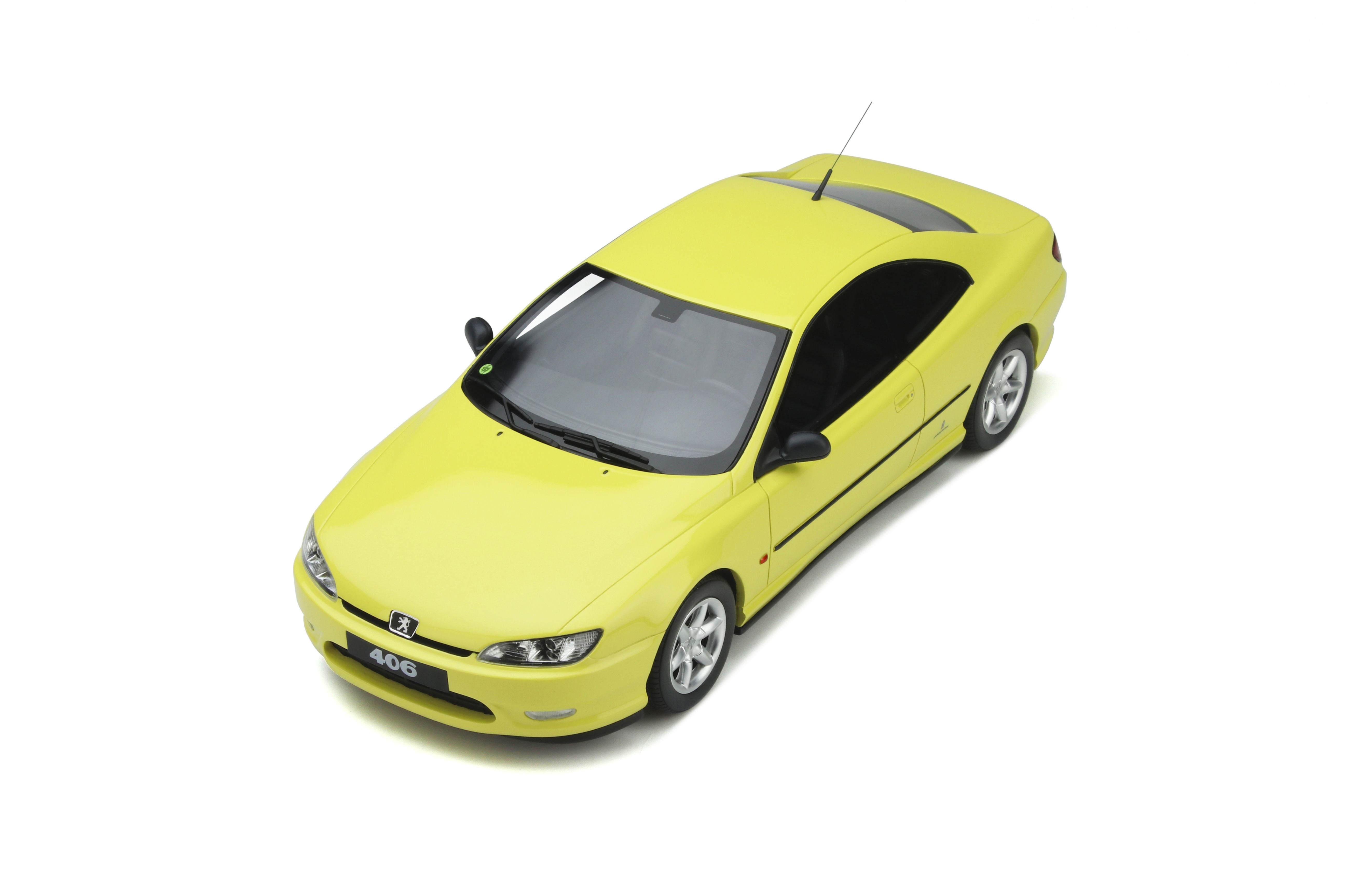 OTTO 1:18 Peugeot 406 V6 Coupe Yellow OT897 – YomaCarModel