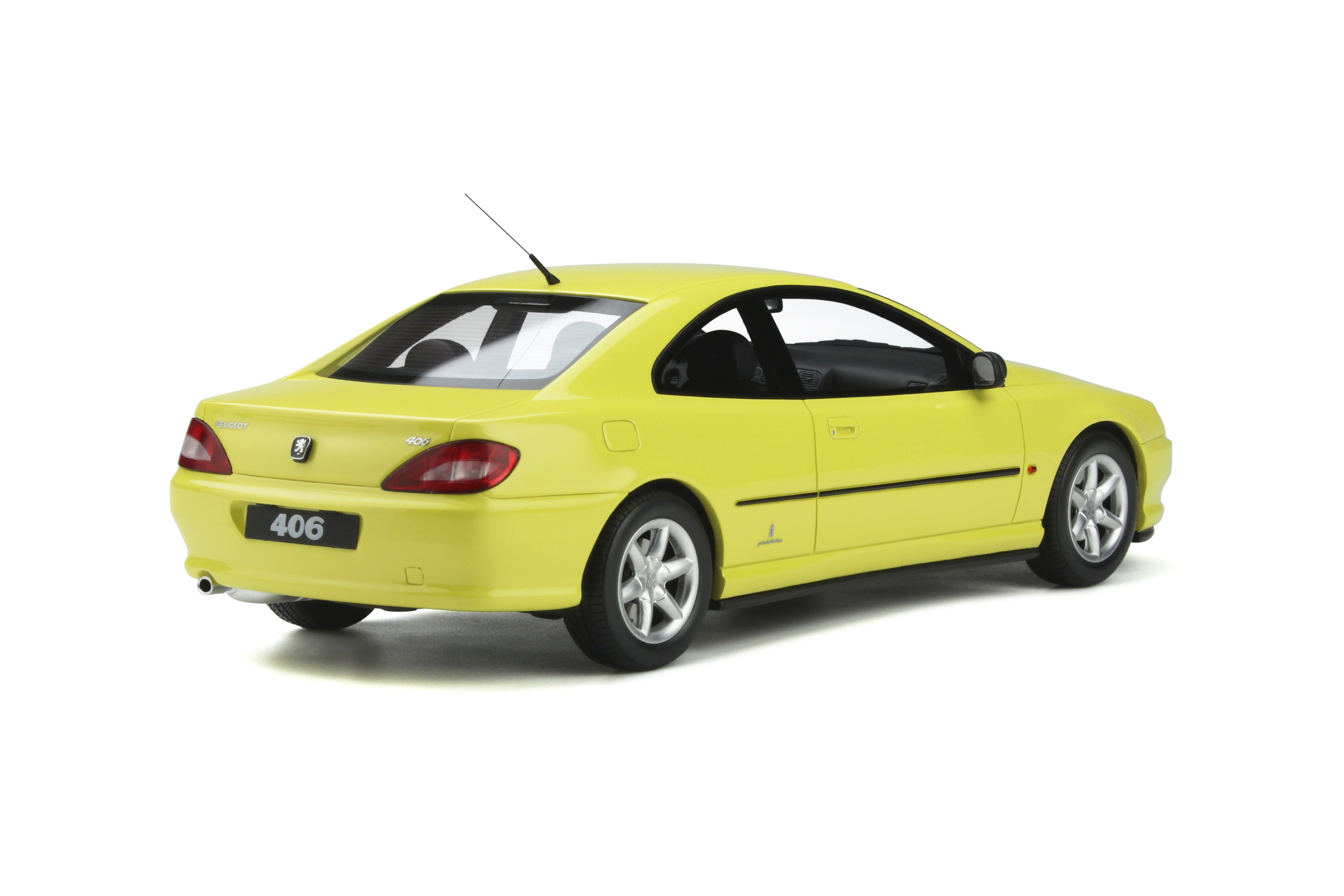 OTTO 1:18 Peugeot 406 V6 Coupe Yellow OT897 – YomaCarModel