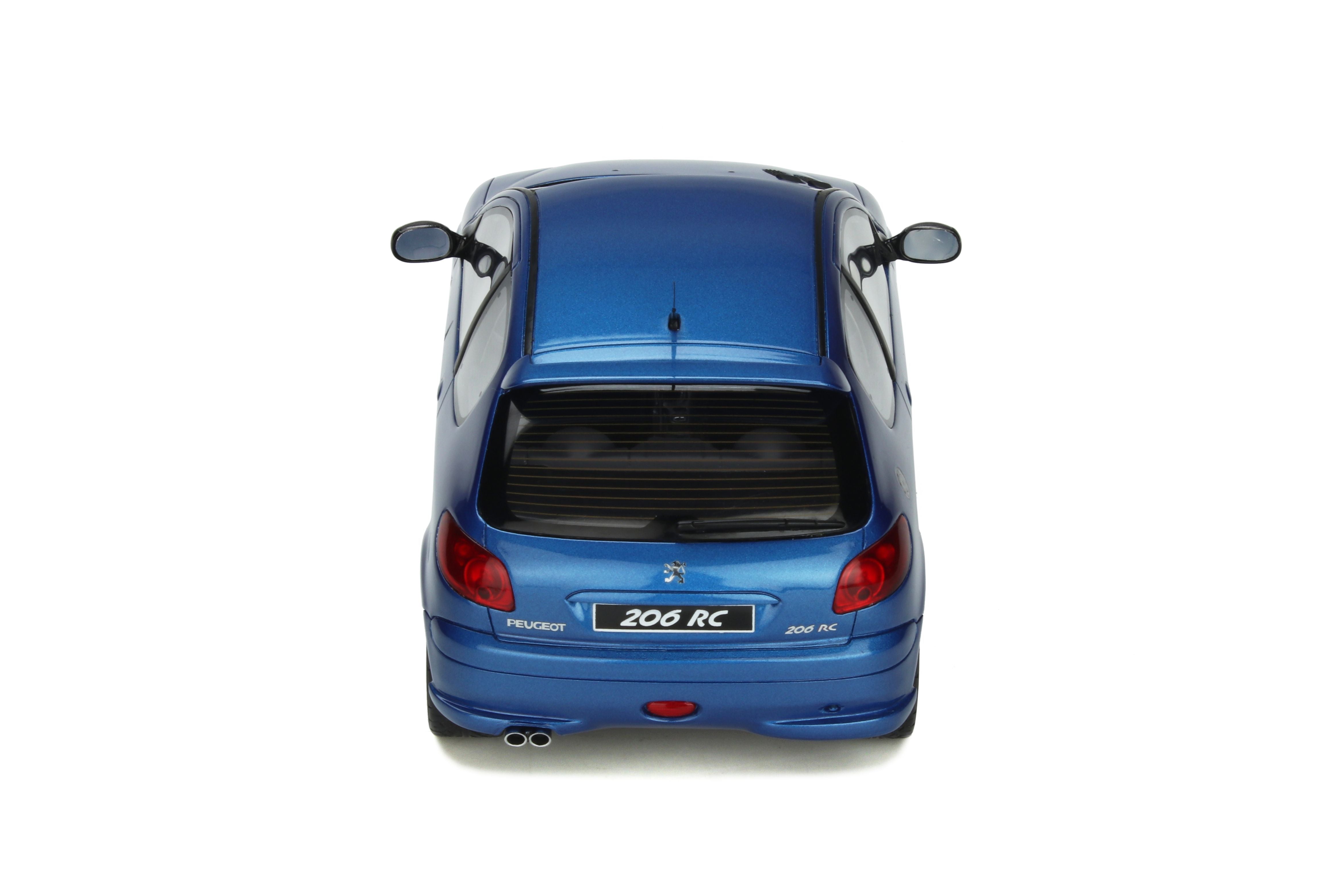 OTTO 1:18 Peugeot 206 RC Blue OT917 – YomaCarModel