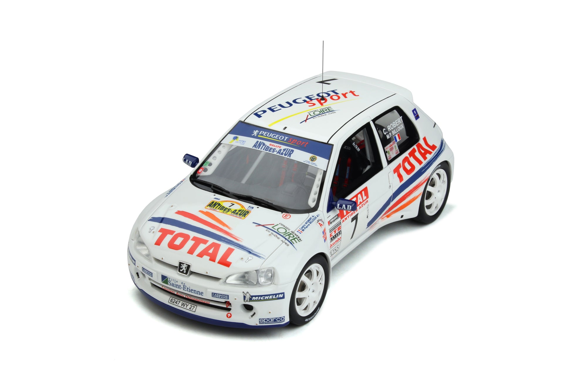 OTTO 1:18 Peugeot 106 Maxi Rallye #7 D Antibes OT947