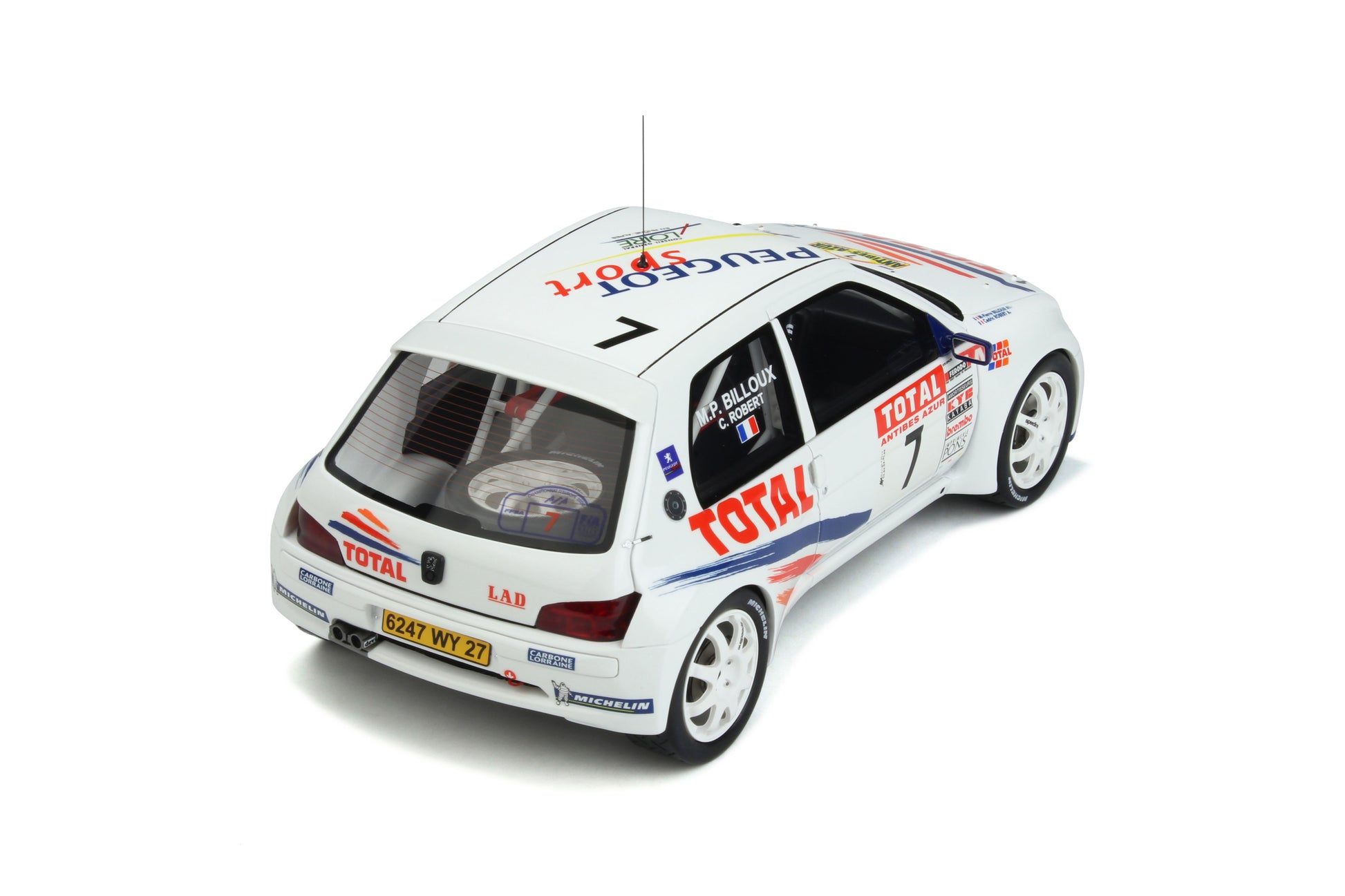 OTTO 1:18 Peugeot 106 Maxi Rallye #7 D Antibes OT947