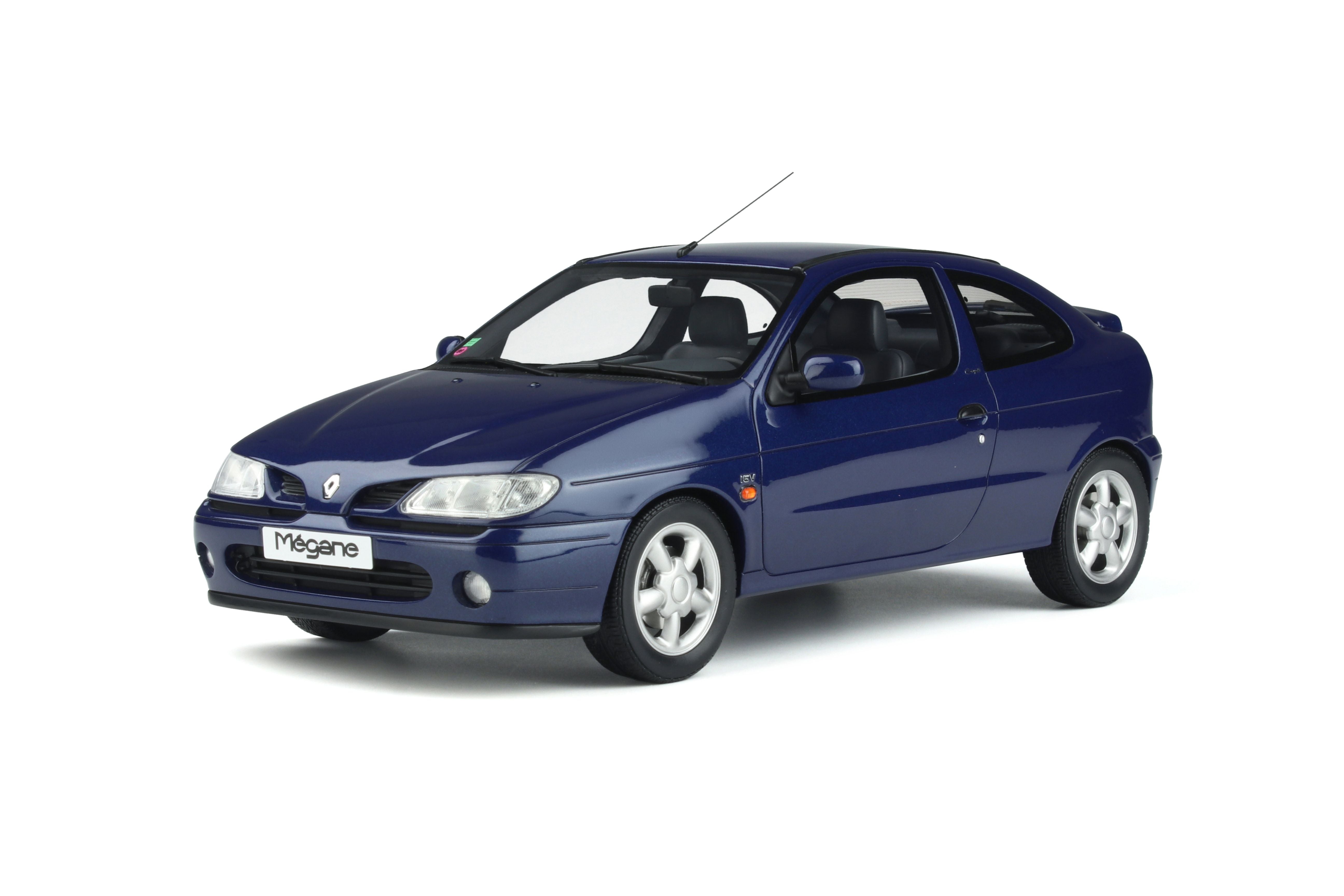 OTTO 1:18 1995 Renault Megane 1 Coupe 2.0 16V Blue OT953 – YomaCarModel