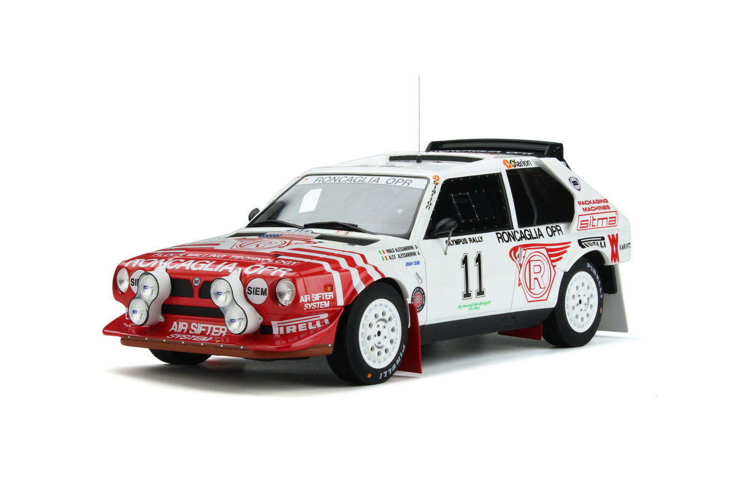 OTTO 1:18 Lancia Delta S4 Gr.B #11 WRC Olympus Rally OT976