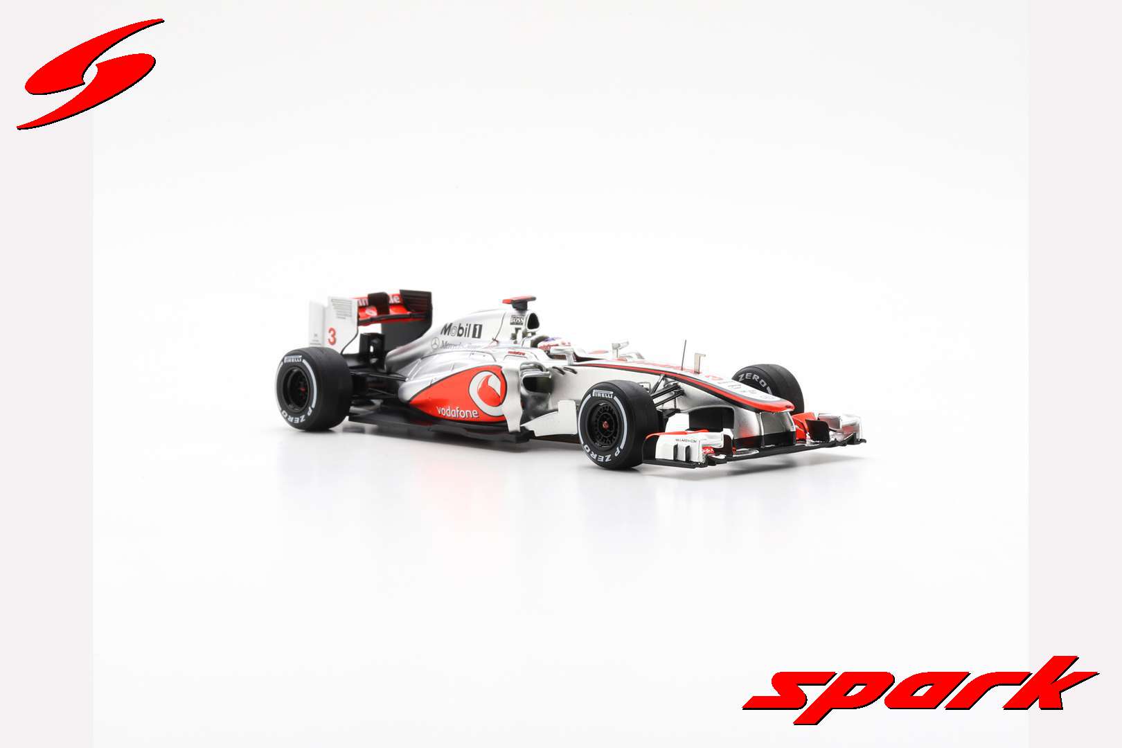 Spark 1:43 McLaren MP4-2 #3 Jenson Button Winner Brazil GP F1 2012 S30 –  YomaCarModel