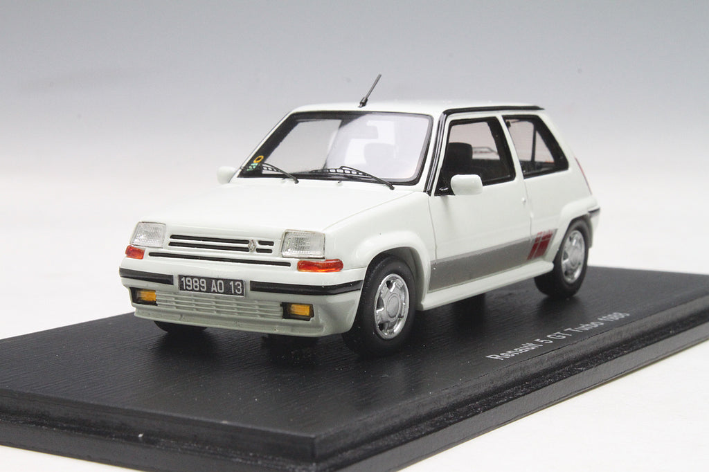 Spark 1:43 Renault 5 GT Turbo 1988 White S3858