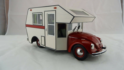 Schuco 1:18 Volkswagen Beetle Motorhome red 450011200