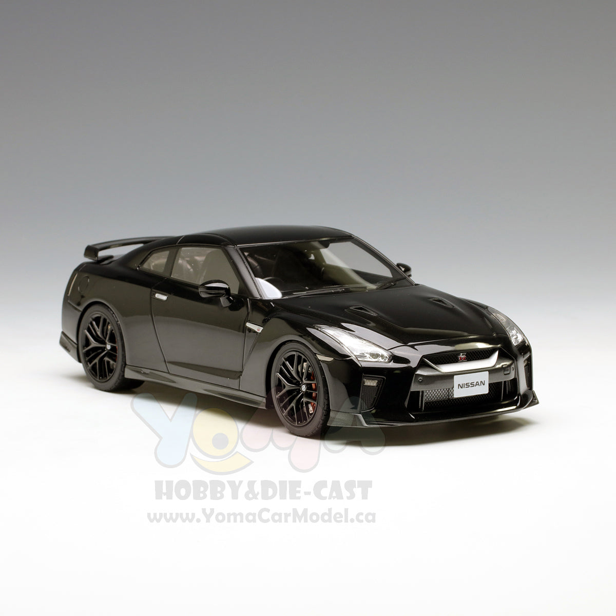 Tarmac Works 1:18 Nissan GT-R R35 2017 Black T11-BK – YomaCarModel