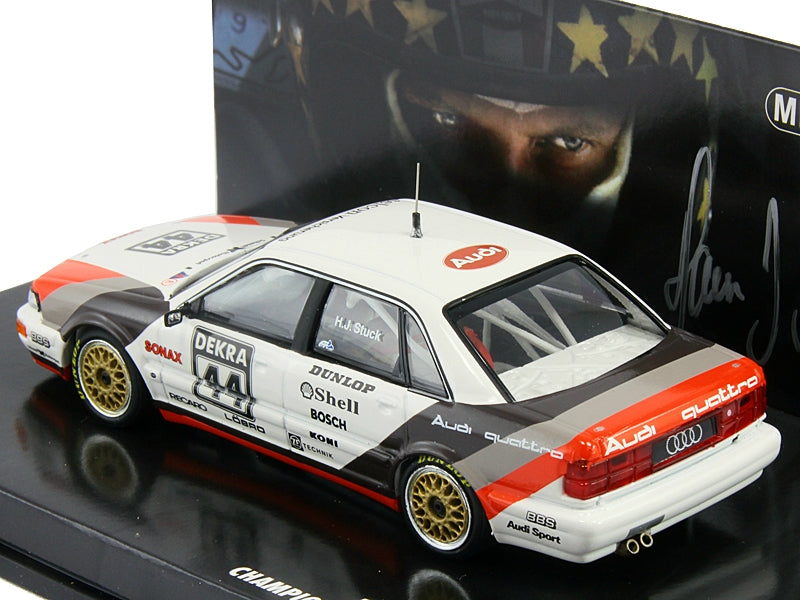 Minichamps 1:43 Audi V8 Team SMS #44 DTM 1990 Champion Hans-Joachim Stuck  444901444