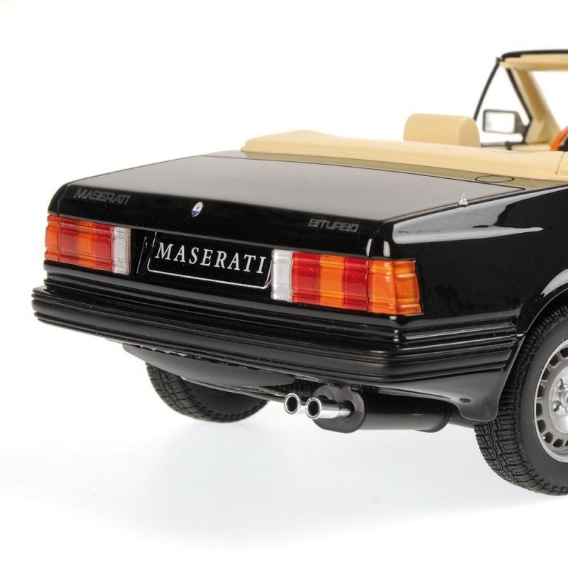 Minichamps 1:18 Maserati Biturbo Spyder 1986 Black 107123531