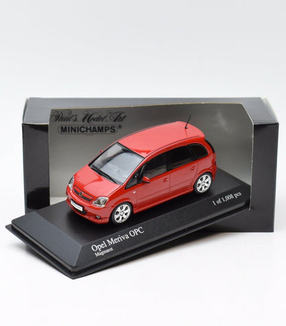 Minichamps 1:43 Opel Meriva OPC 2006 Red 400046000