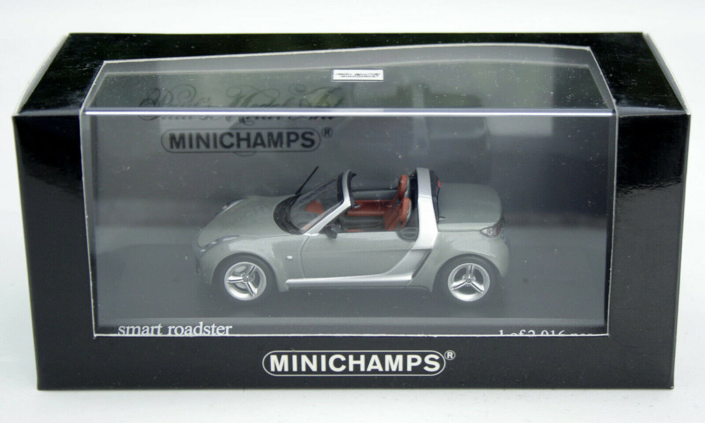 Minichamps 1:43 Smart Roadster 2003 Grey Metallic 400032131