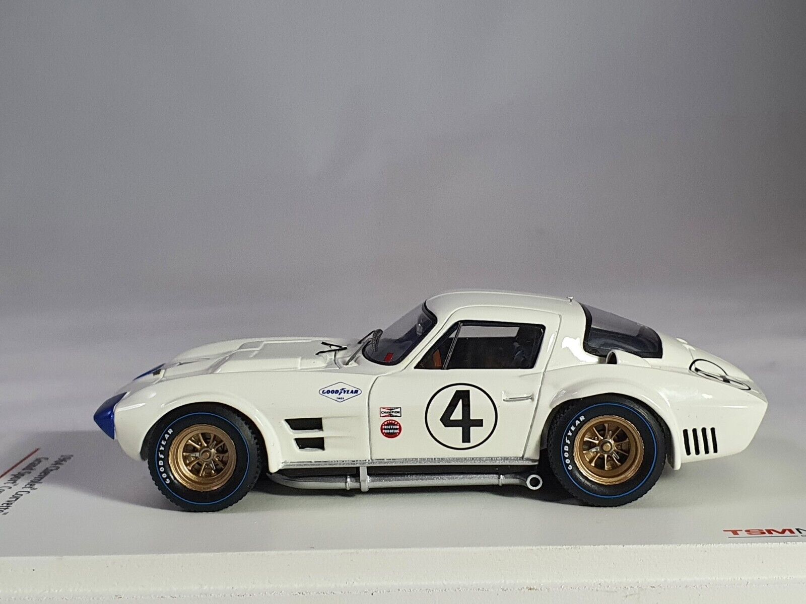 TSM 1:43 Chevrolet Corvette Grand Sport Coupe #4 Hall 12h Sebring 1964  TSM124321